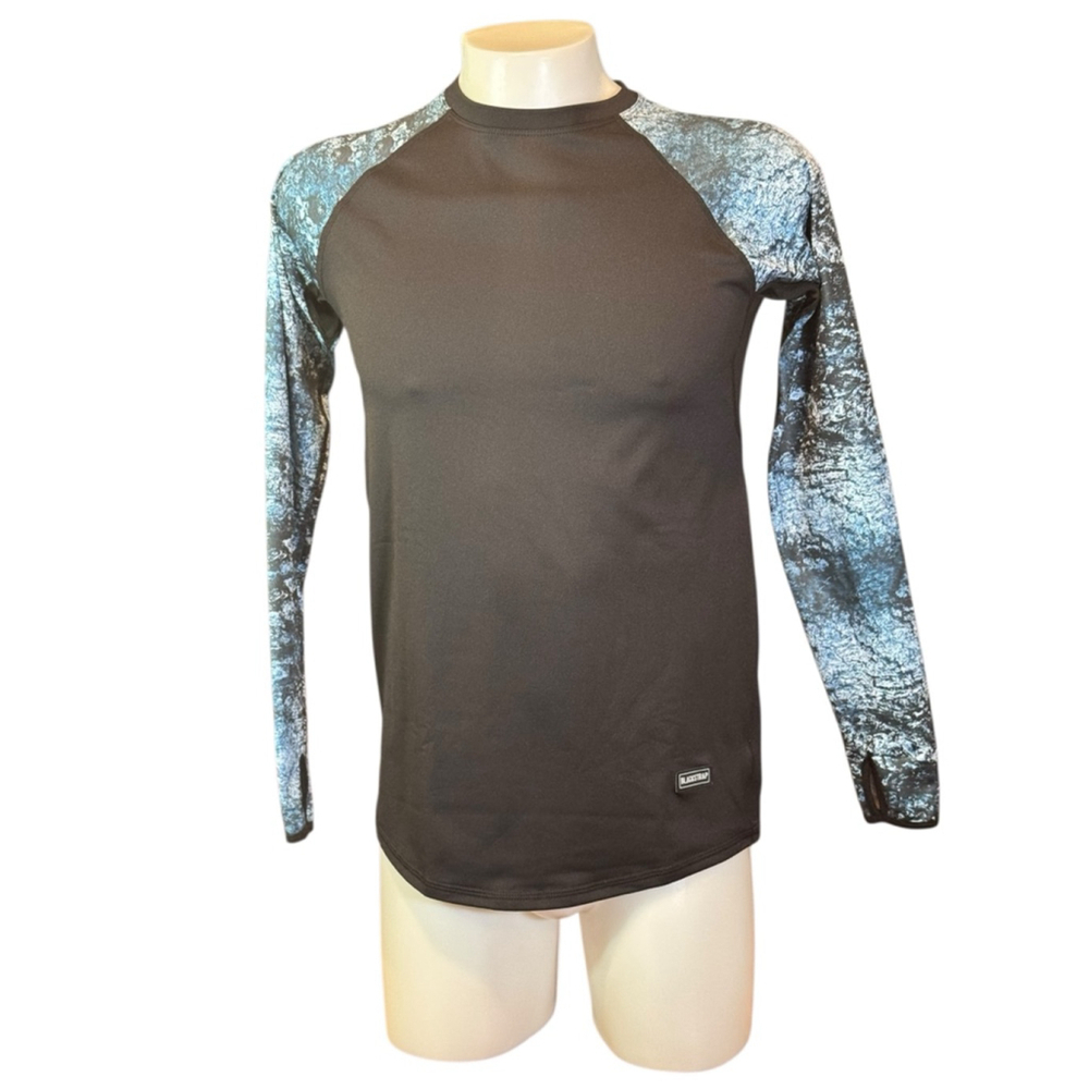Men's BlackStrap Therma Top Small Black/Blue